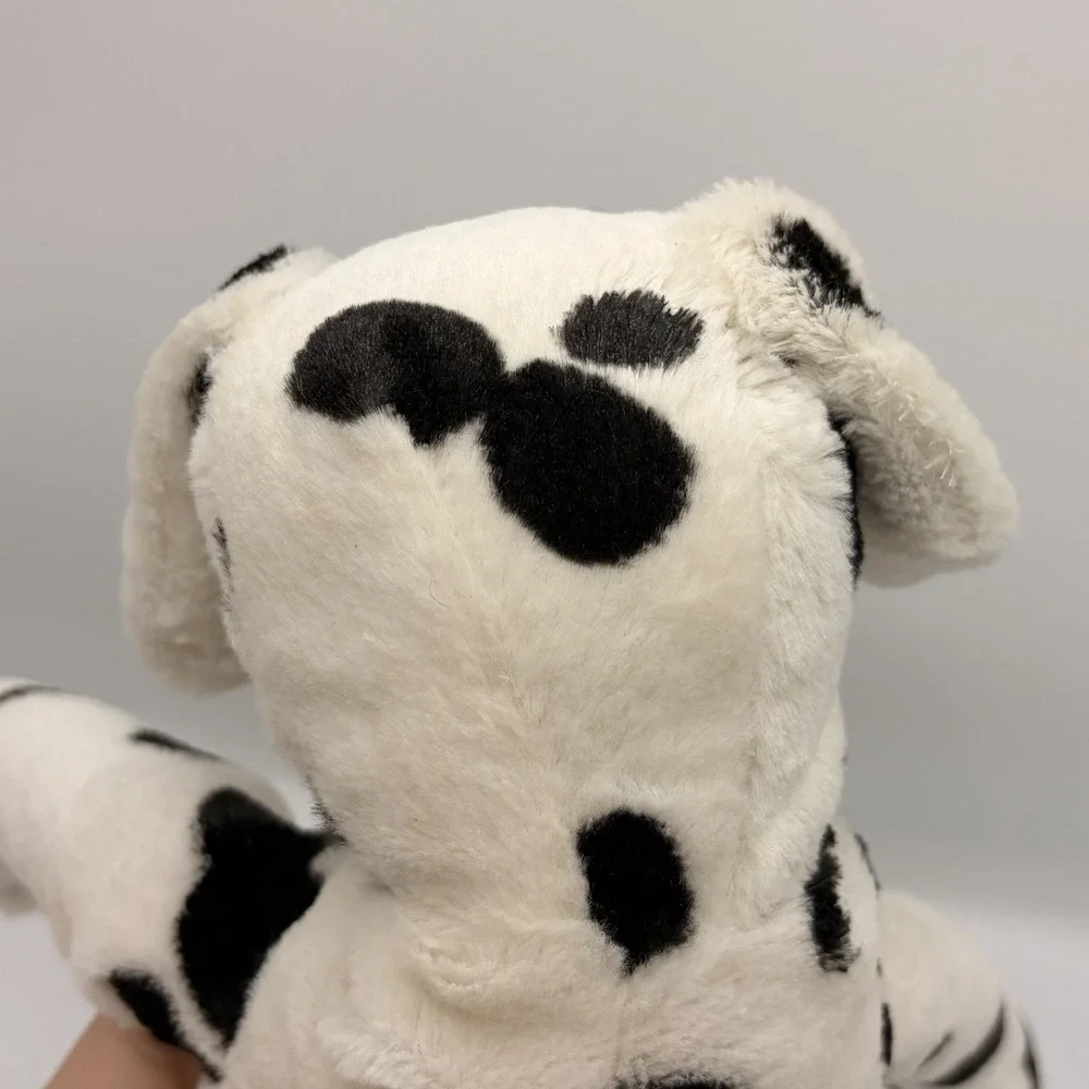 IKEA‎ Plush Dog Dalmatian Gosig Vovven Black White Spotted Floppy